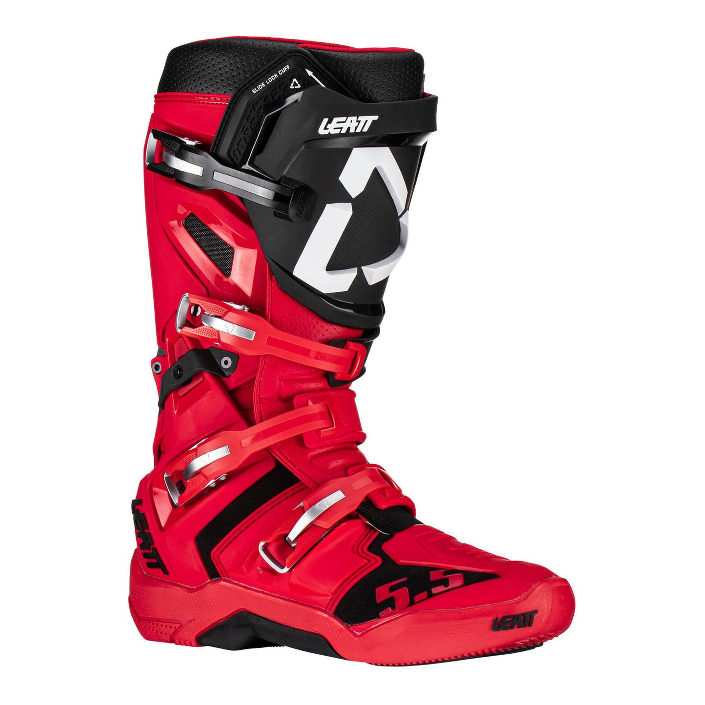 Leatt 5.5 Flexlock Boot - Red (US8-UK7)