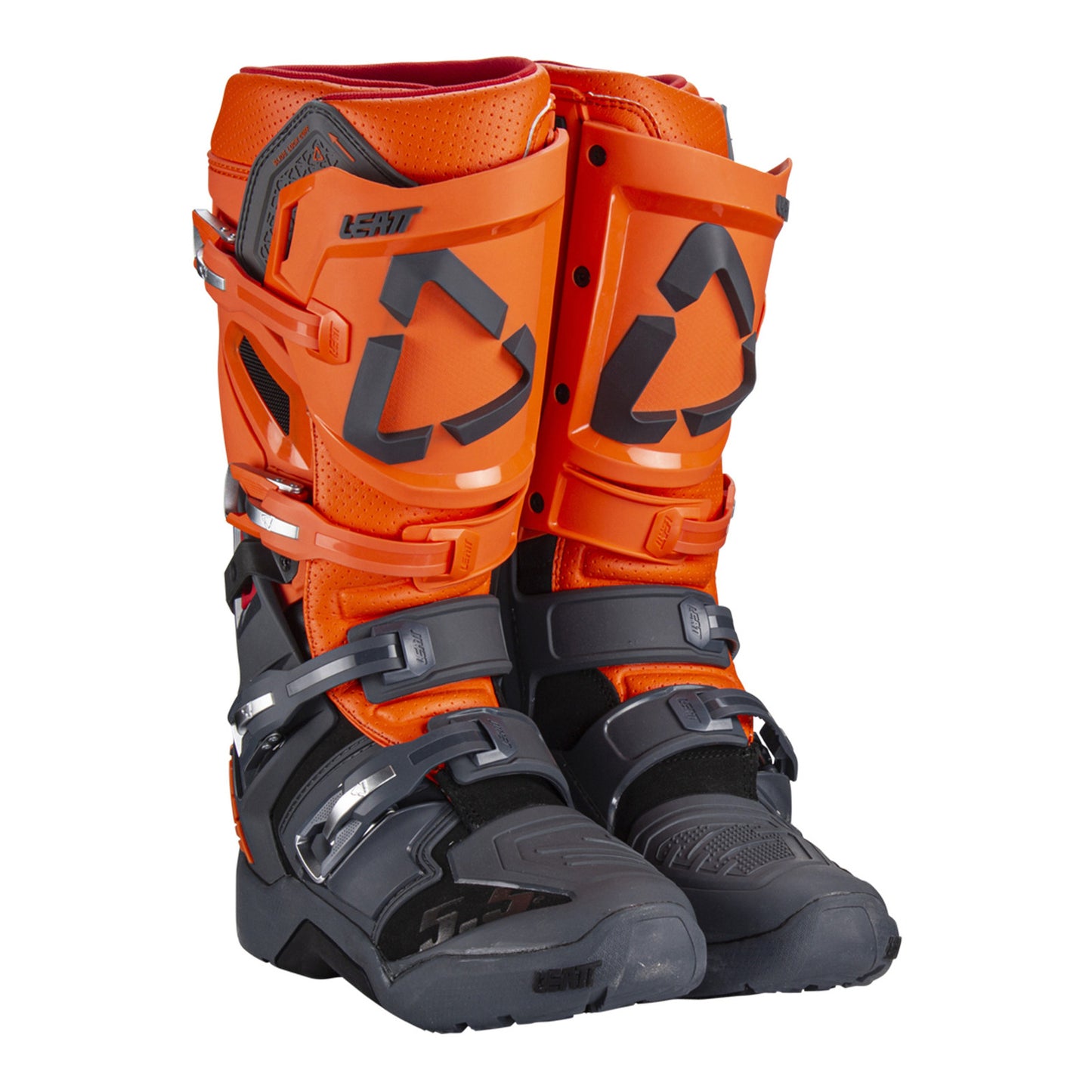 Leat 5.5 Flexlock Enduro Boot - Orange (US8-UK7)