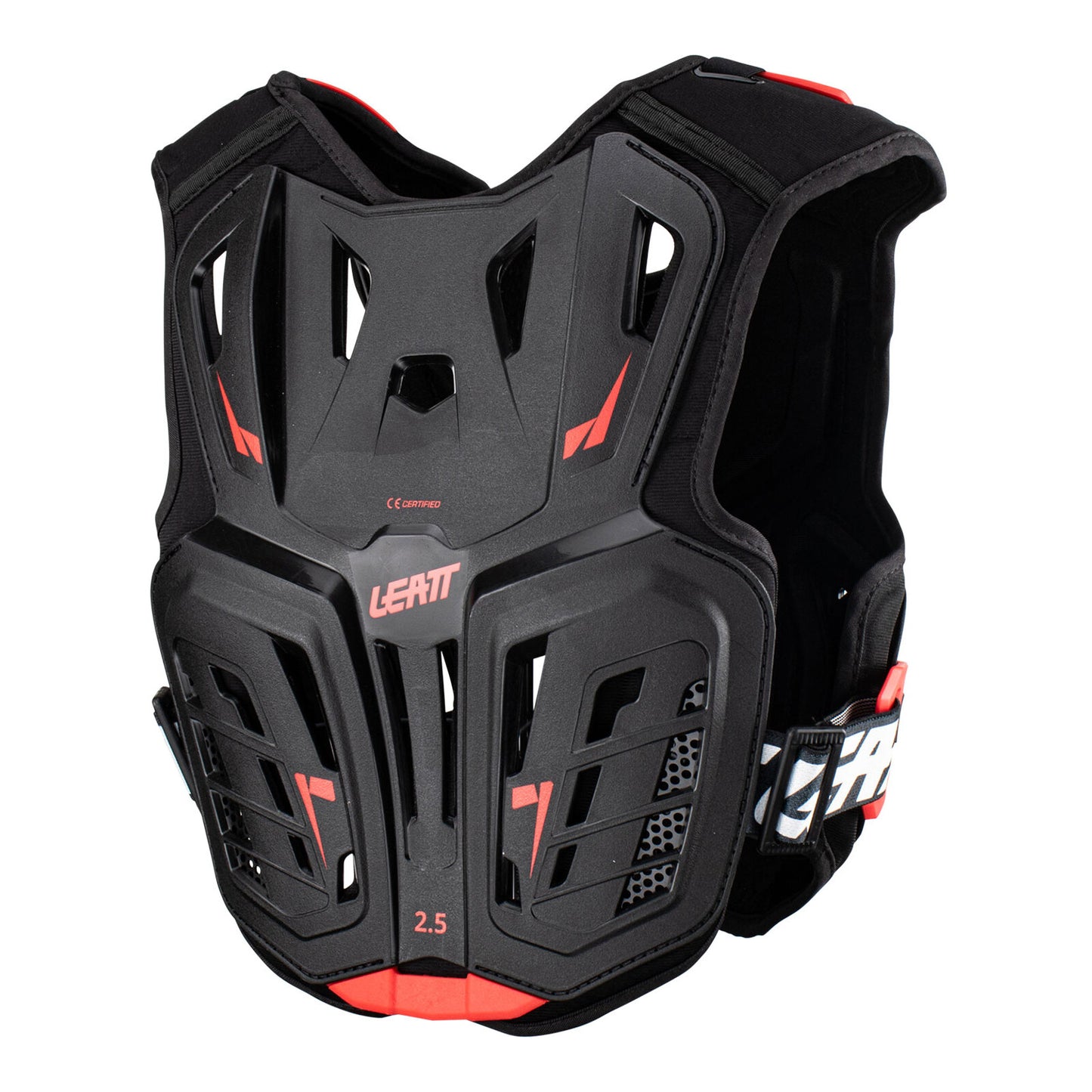 Leatt 2.5 Junior Chest Protector - Black / Red (134-146cm)