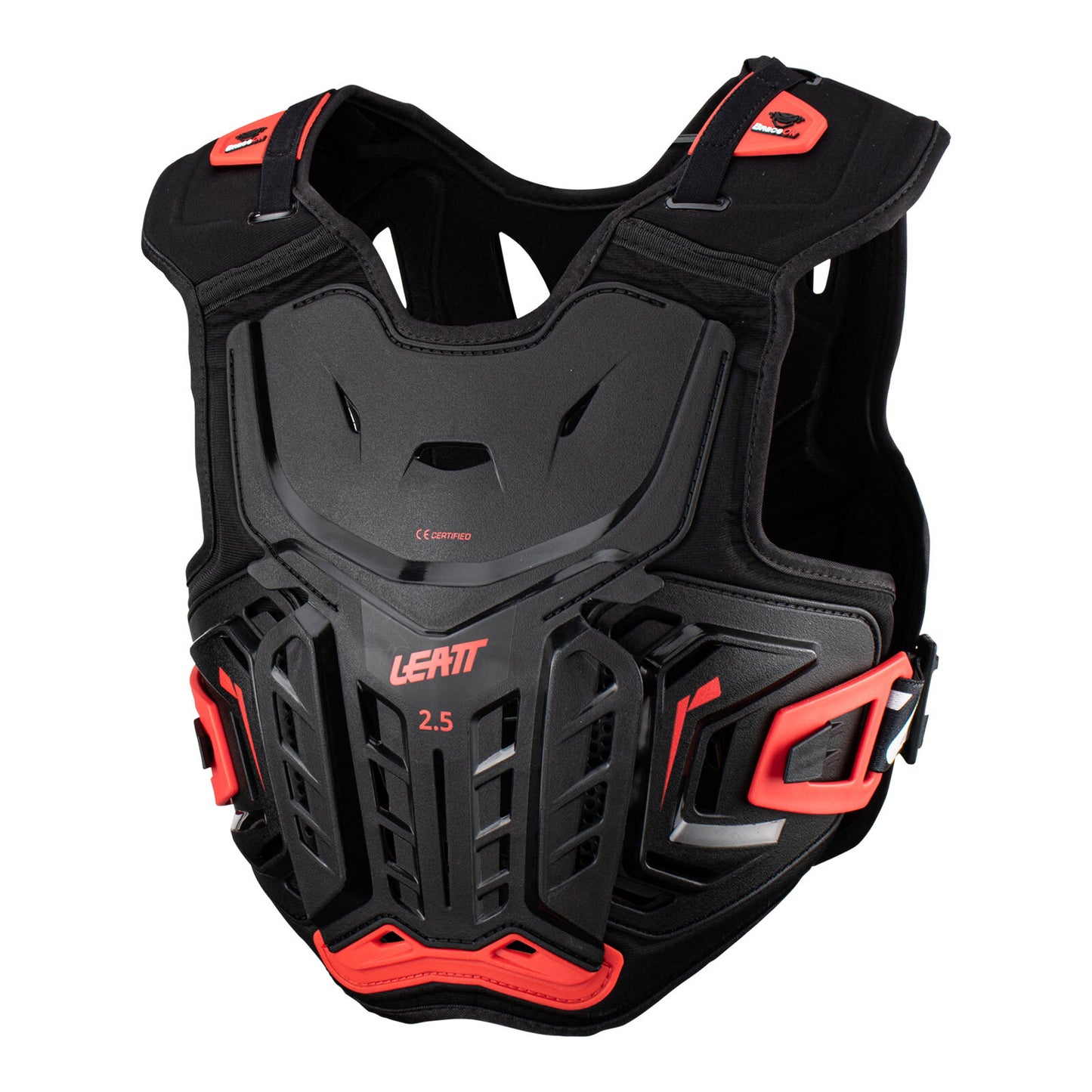 Leatt 2.5 Junior Chest Protector - Black / Red (147-159cm)
