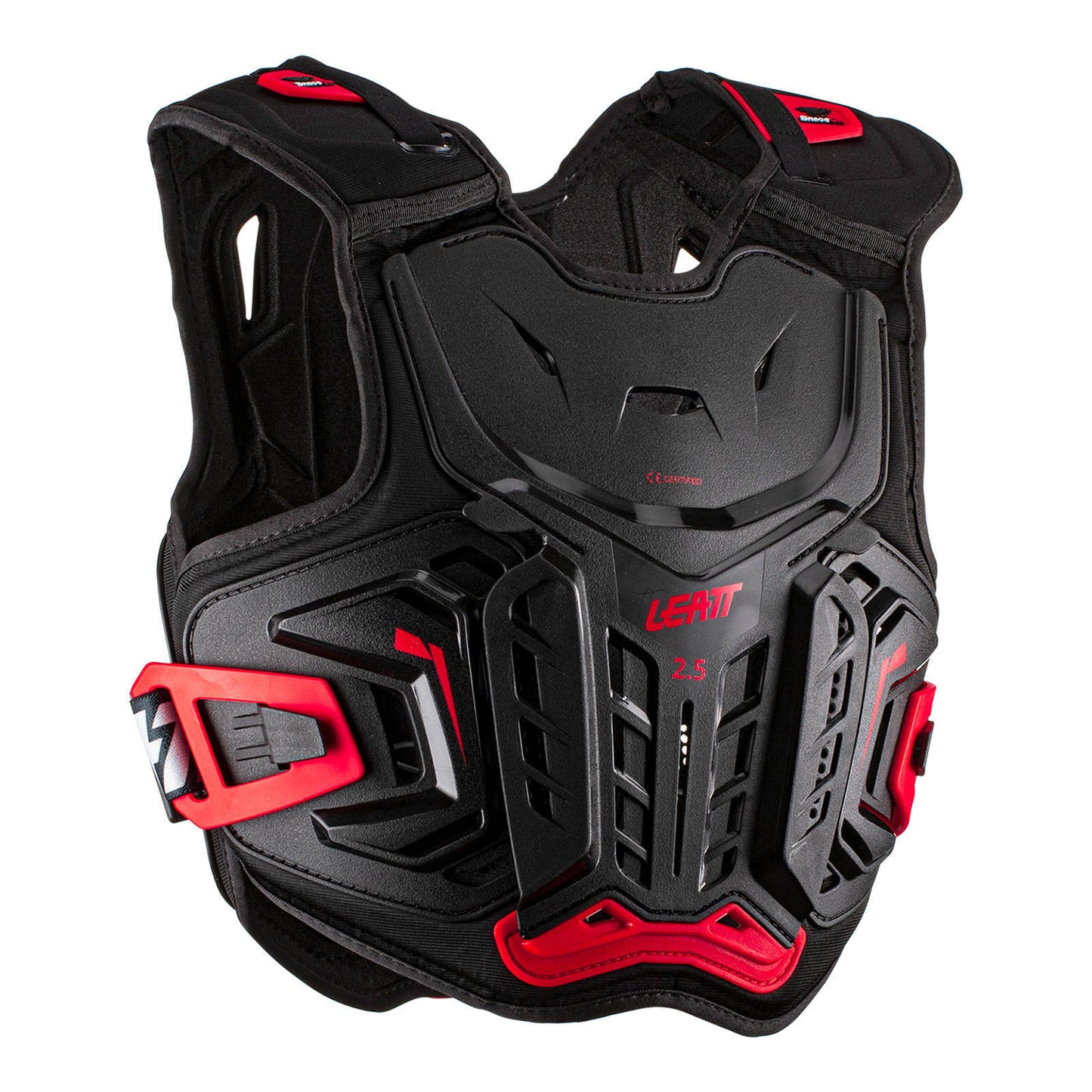 Leatt 2.5 Junior Chest Protector - Black / Red (147-159cm)