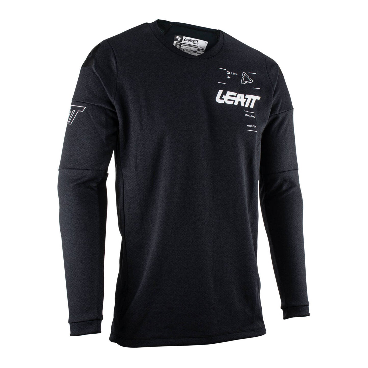 Leatt 4.5 Windblock Jersey - Black (M)