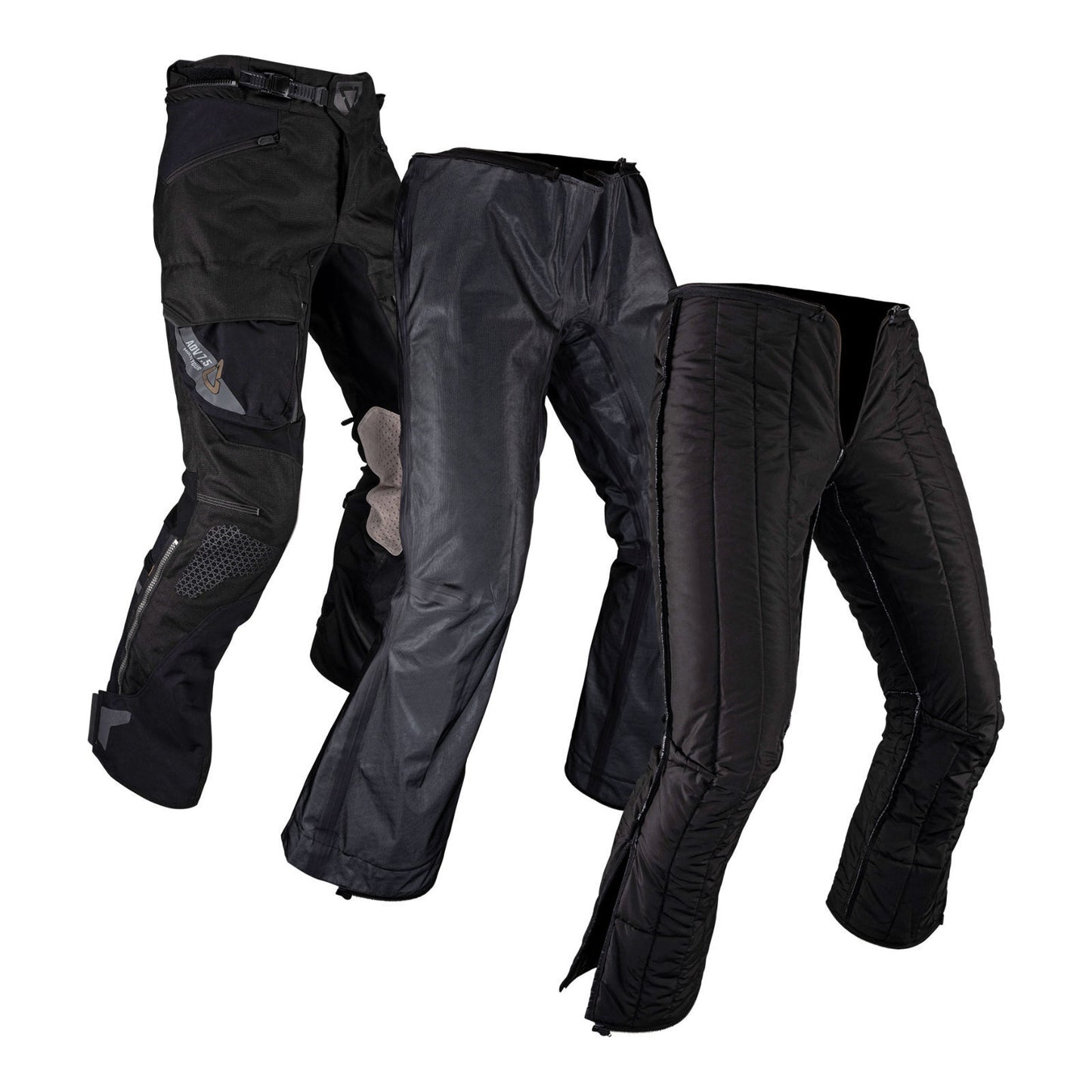 Leatt 7.5 ADV MultiTour Pant (Short) - Stealth (2XL)