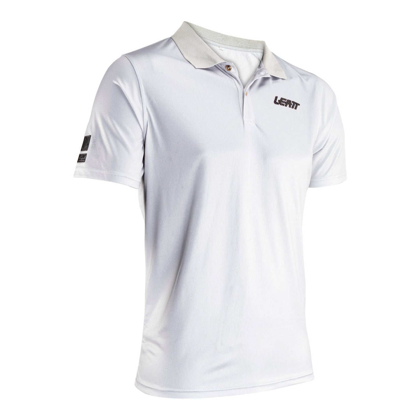 Leatt Team Short Polo Shirt - Steel (XL)