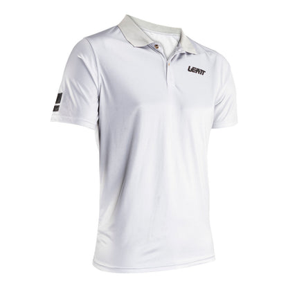 Leatt Team Short Polo Shirt - Steel (XL)