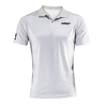 Leatt Team Short Polo Shirt - Steel (2XL)