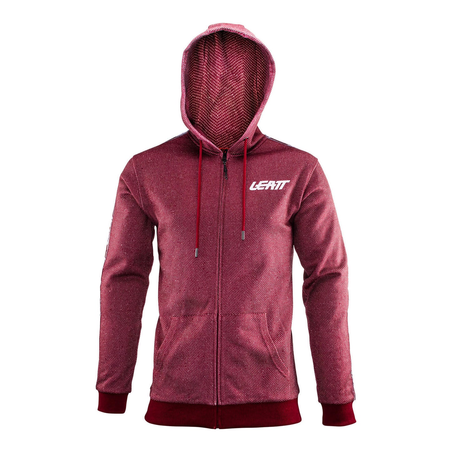 Leatt Premium Zip Hoodie - Ruby (3XL)