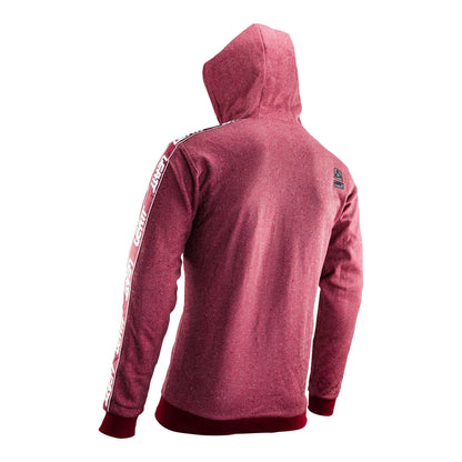 Leatt Premium Zip Hoodie - Ruby (3XL)