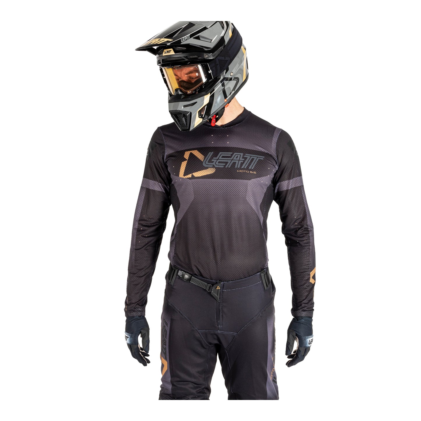 Leatt 2025 5.5 UltraWeld Jersey - Stealth (2XL/US46/EU56)