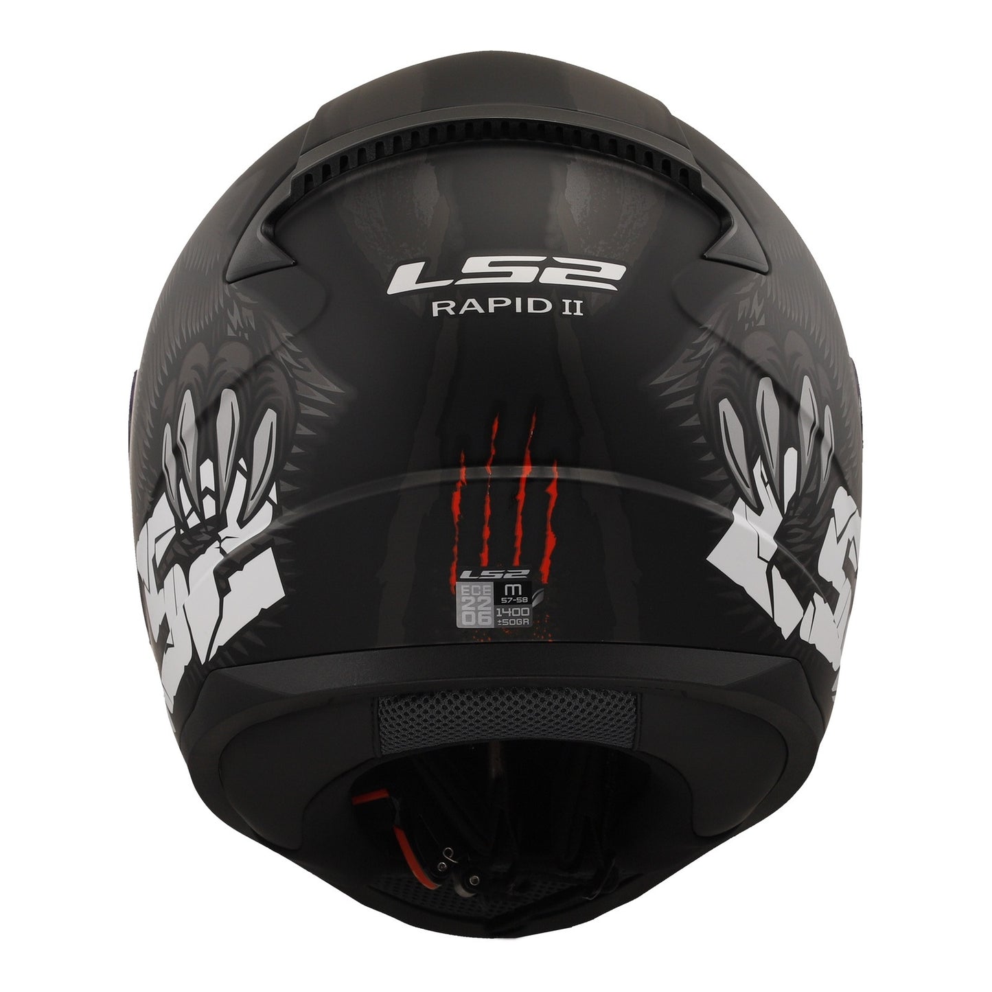 LS2 FF353 Rapid II (S) Claw - Black 06