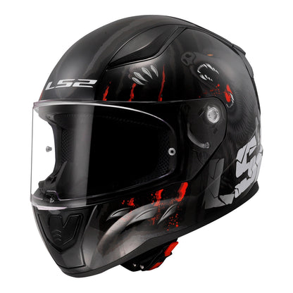 LS2 FF353 Rapid II (XS) Claw - Black 06
