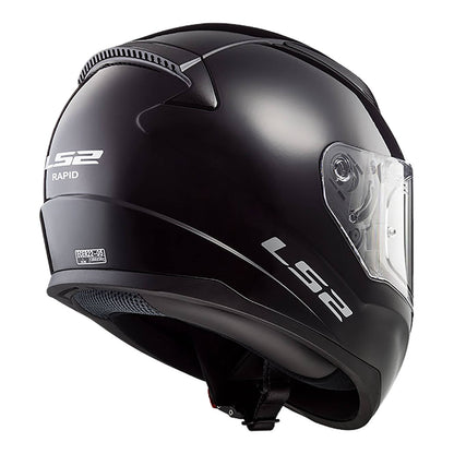 LS2 FF353J Rapid YL Mini - Black