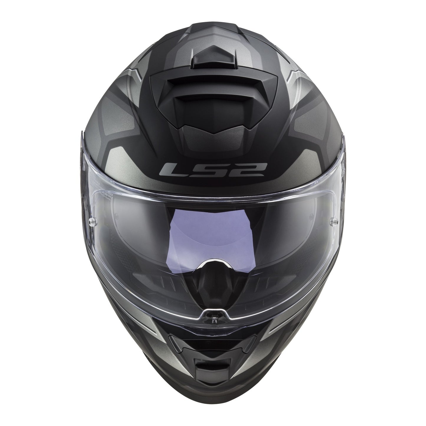 LS2 FF800 Storm II (2XL) Faster - Matte Titanium 06