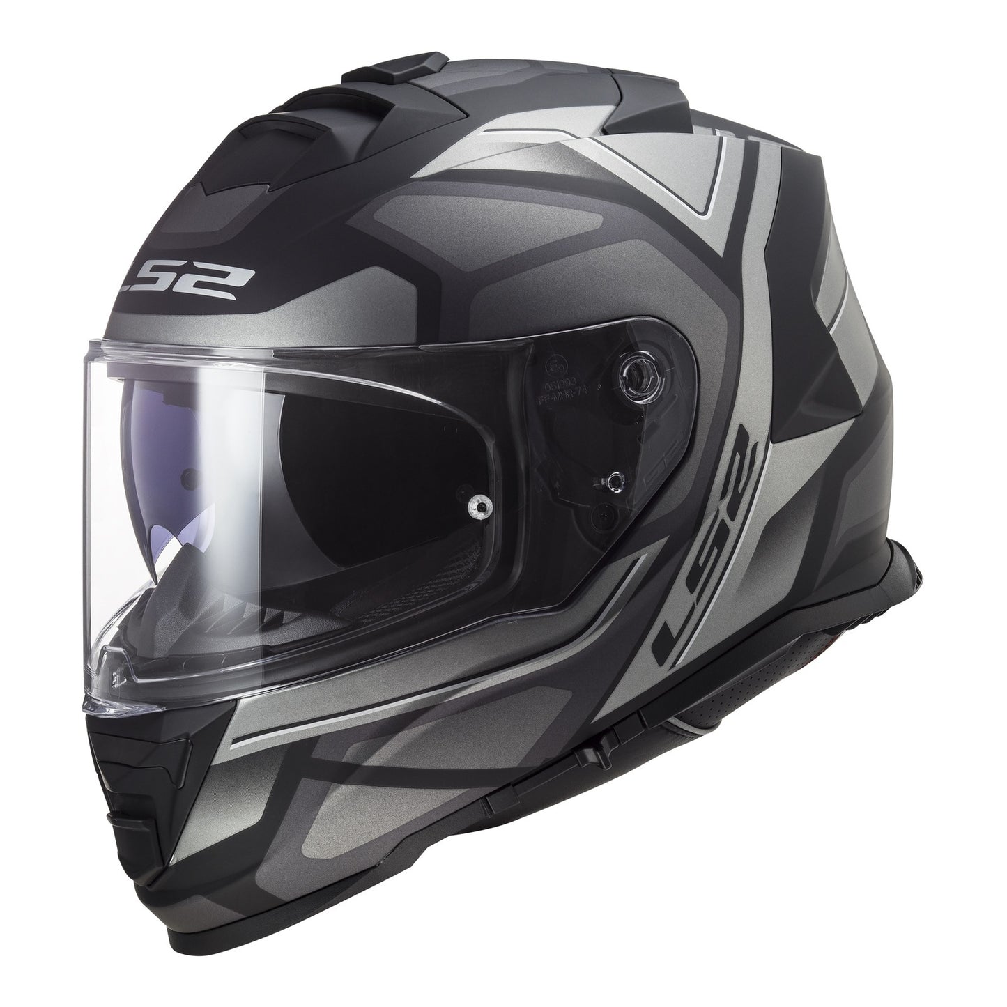 LS2 FF800 Storm II (3XL) Faster - Matte Titanium 06