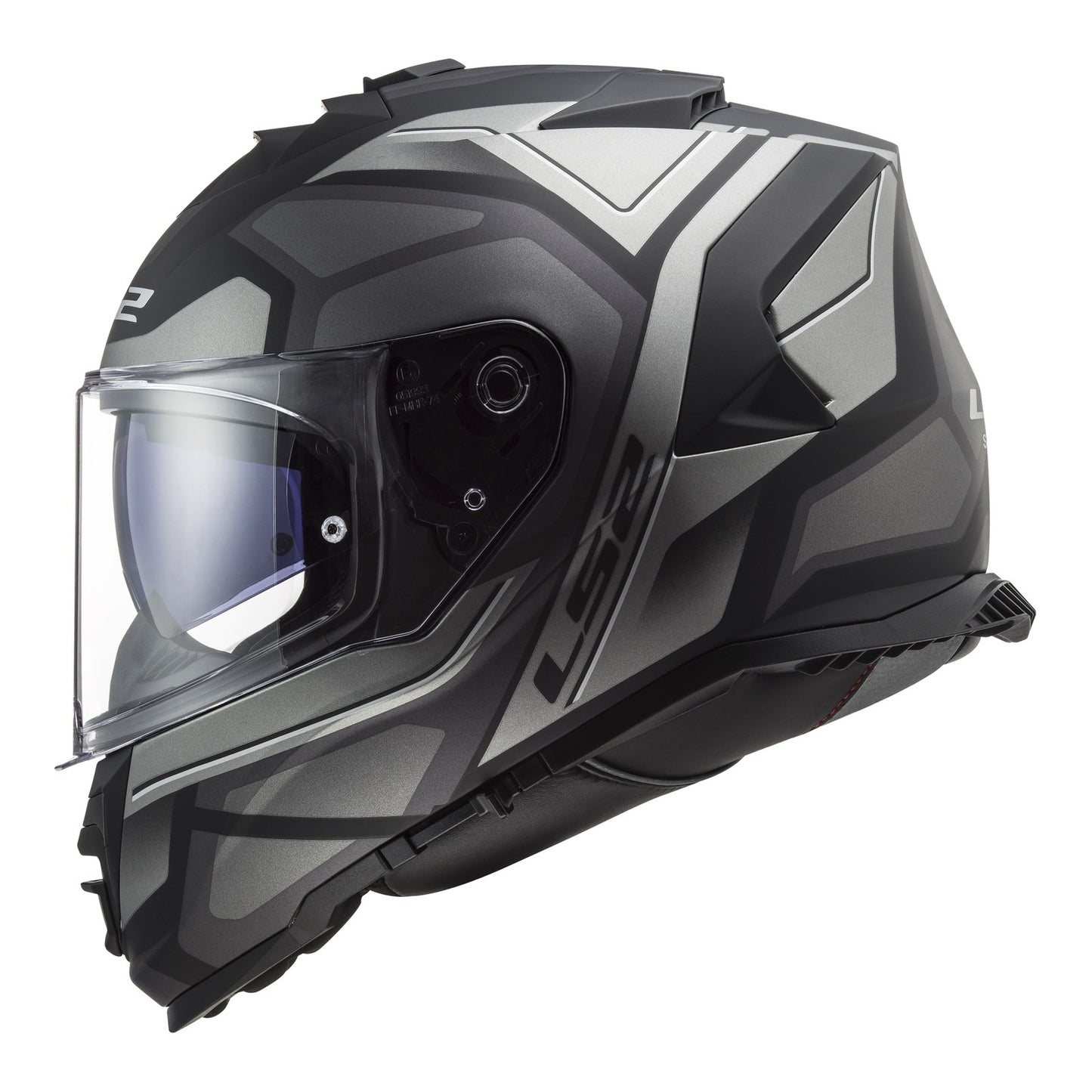 LS2 FF800 Storm II (L) Faster - Matte Titanium 06