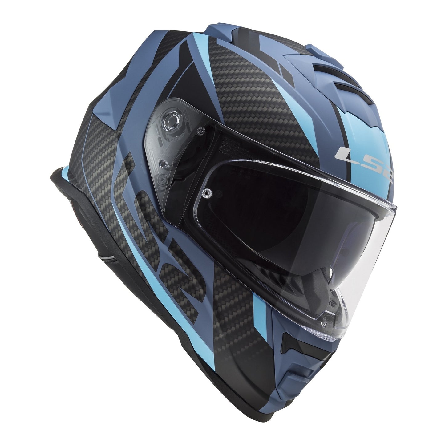 LS2 FF800 Storm II (3XL) Racer - Matte Blue 06