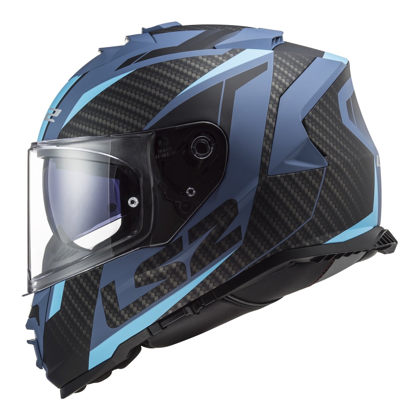 LS2 FF800 Storm II (3XL) Racer - Matte Blue 06