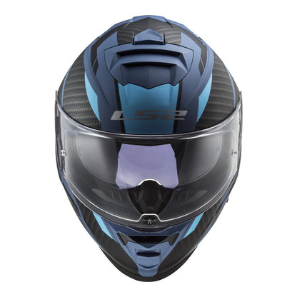 LS2 FF800 Storm II (3XL) Racer - Matte Blue 06