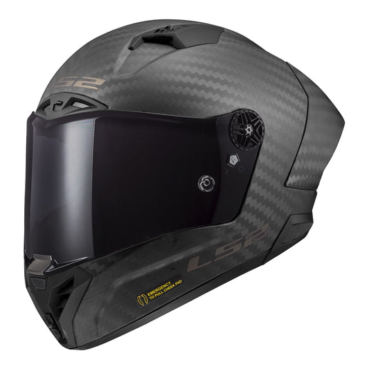 LS2 FF805C Thunder Carbon GP 9K FIM (M) Matte Black 06
