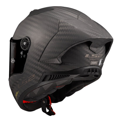 LS2 FF805C Thunder Carbon GP 9K FIM (M) Matte Black 06