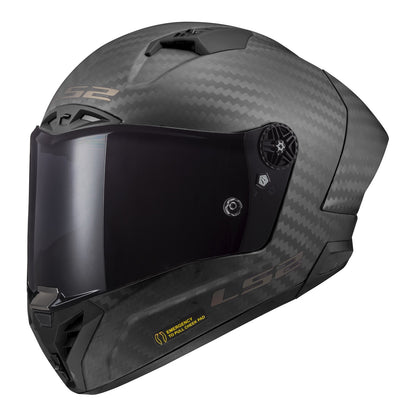 LS2 FF805C Thunder Carbon GP 9K FIM (S) Matte Black 06