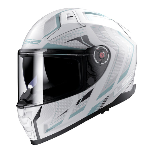 LS2 FF811 Vector II (3XL) Alizer - Matte White / Silver 06