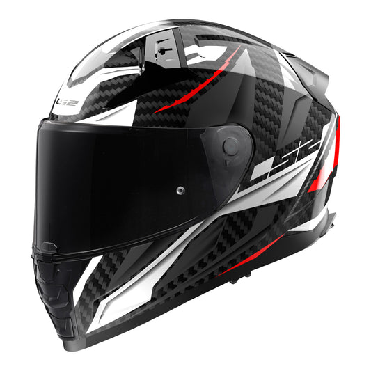 LS2 FF811 Vector IIC (3XL) Savage - White / Red / Grey 06