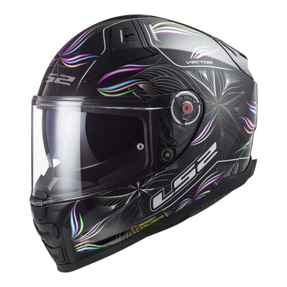 LS2 FF811 Vector II (S) Tropical - Black / White 06