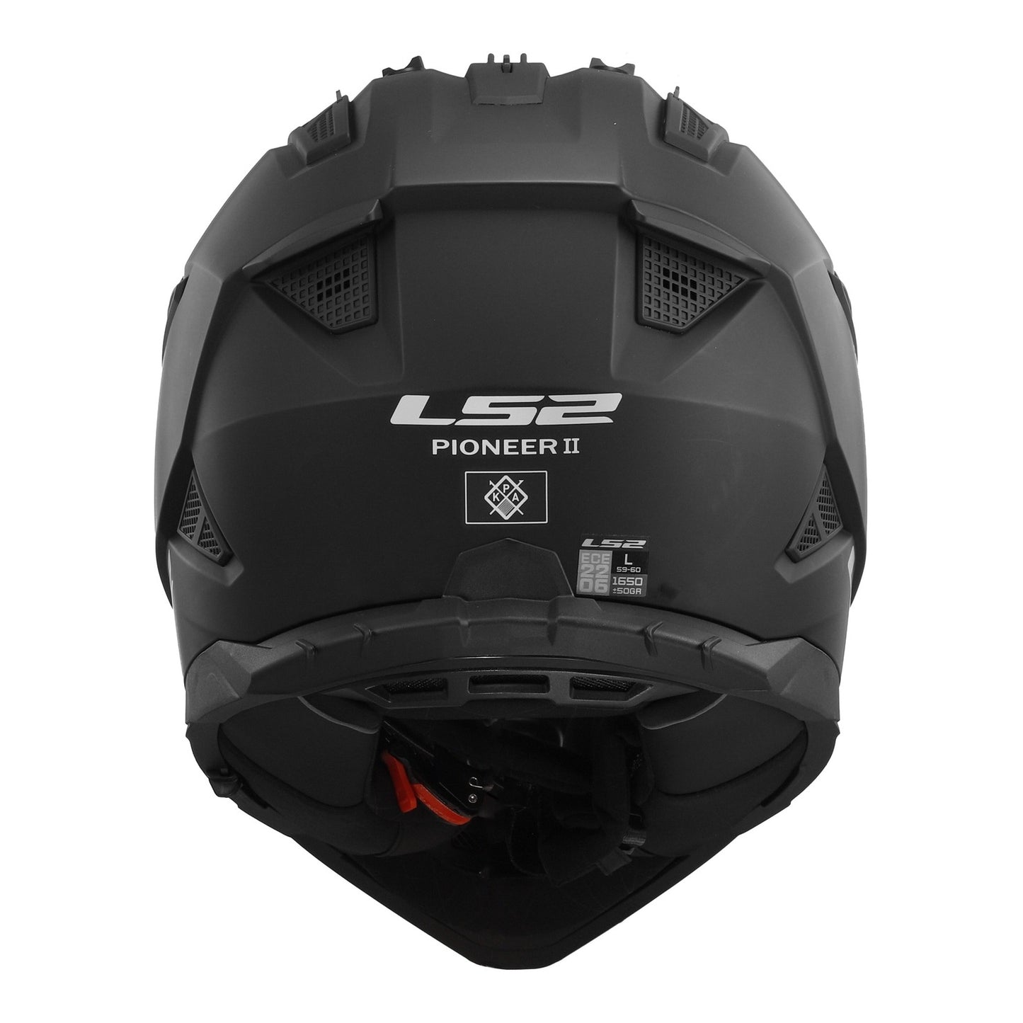 LS2 MX702 Pioneer II (2XL) Matte Black 06