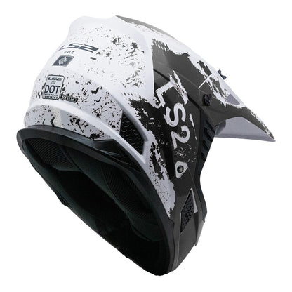 LS2 MX706 COZ (3XL) Hyde - Black/White 06