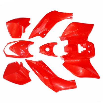 RED Plastics Fairing Fender Guards Cover Kit 125cc TIGER Quad Dirt Bike ATV