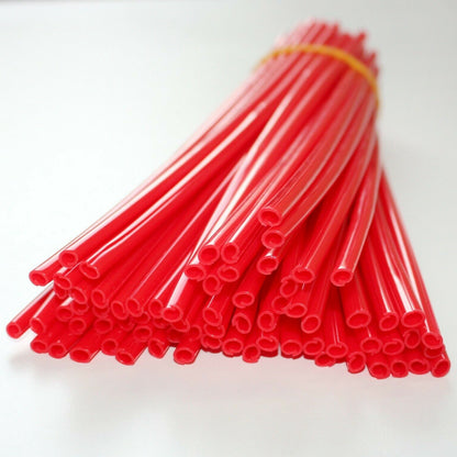 72pcs RED SPOKE WRAPS COATS COVER MX Motorcross PIT PRO DIRT BIKE KTM CRF YZF