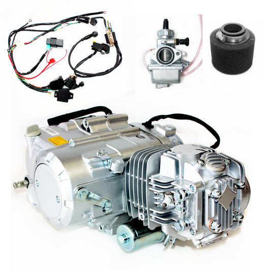 YX 140cc Kick Electric Start Engine + Wiring Kit + Carb PIT PRO DIRT BIKE