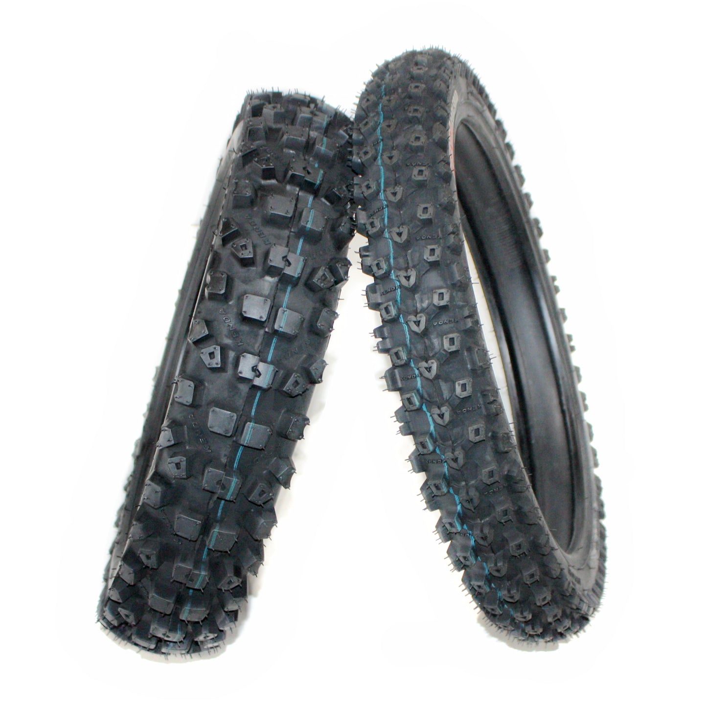 KENDA CARSBAD 14 Inch Front + 12 Inch Rear Tyre Tire + Tubes PIT PRO Dirt Bike