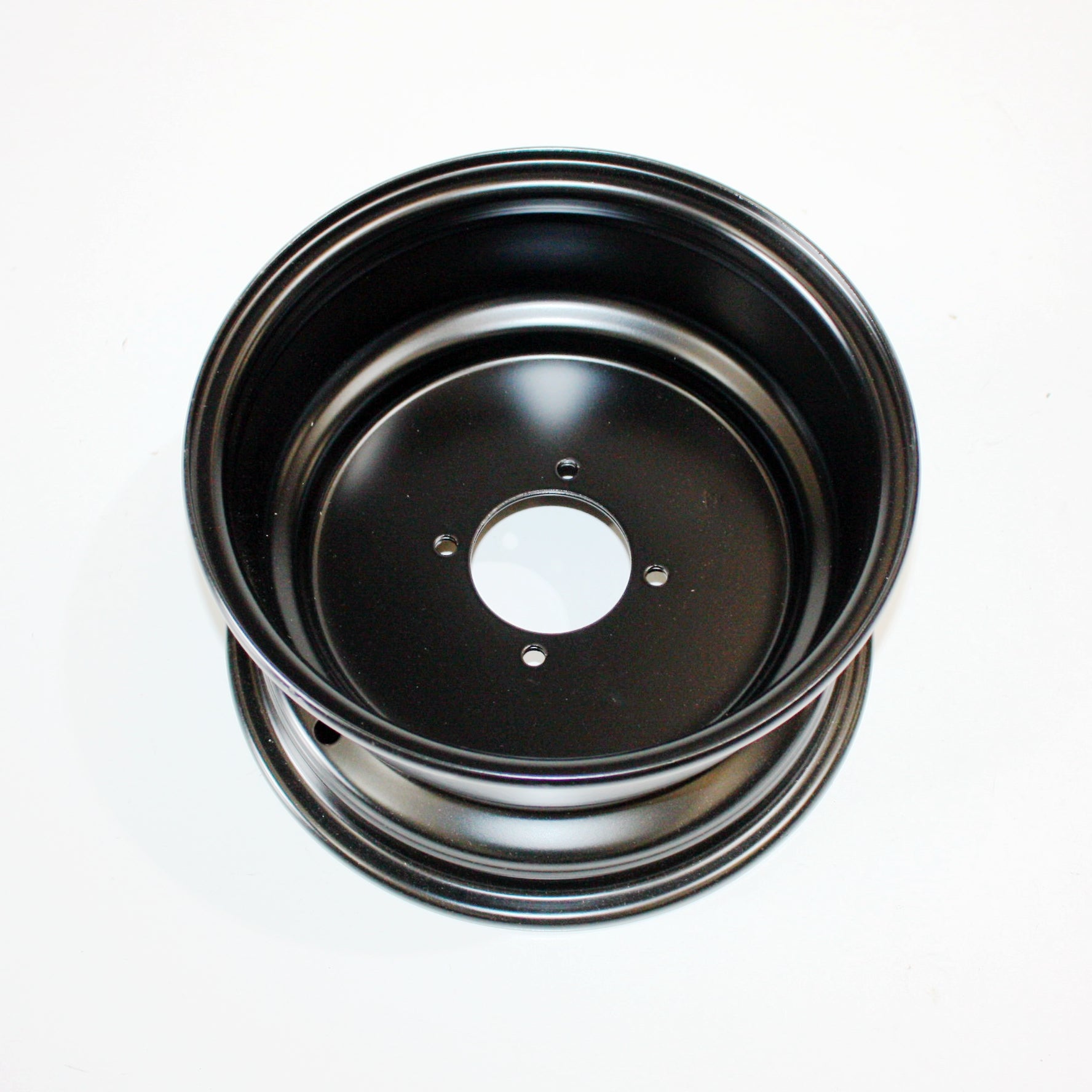 Black 10‚Äú10 Inch 66mm Hole 4 Stud Front Wheel Rim 150cc Quad Dirt Bike ATV Buggy