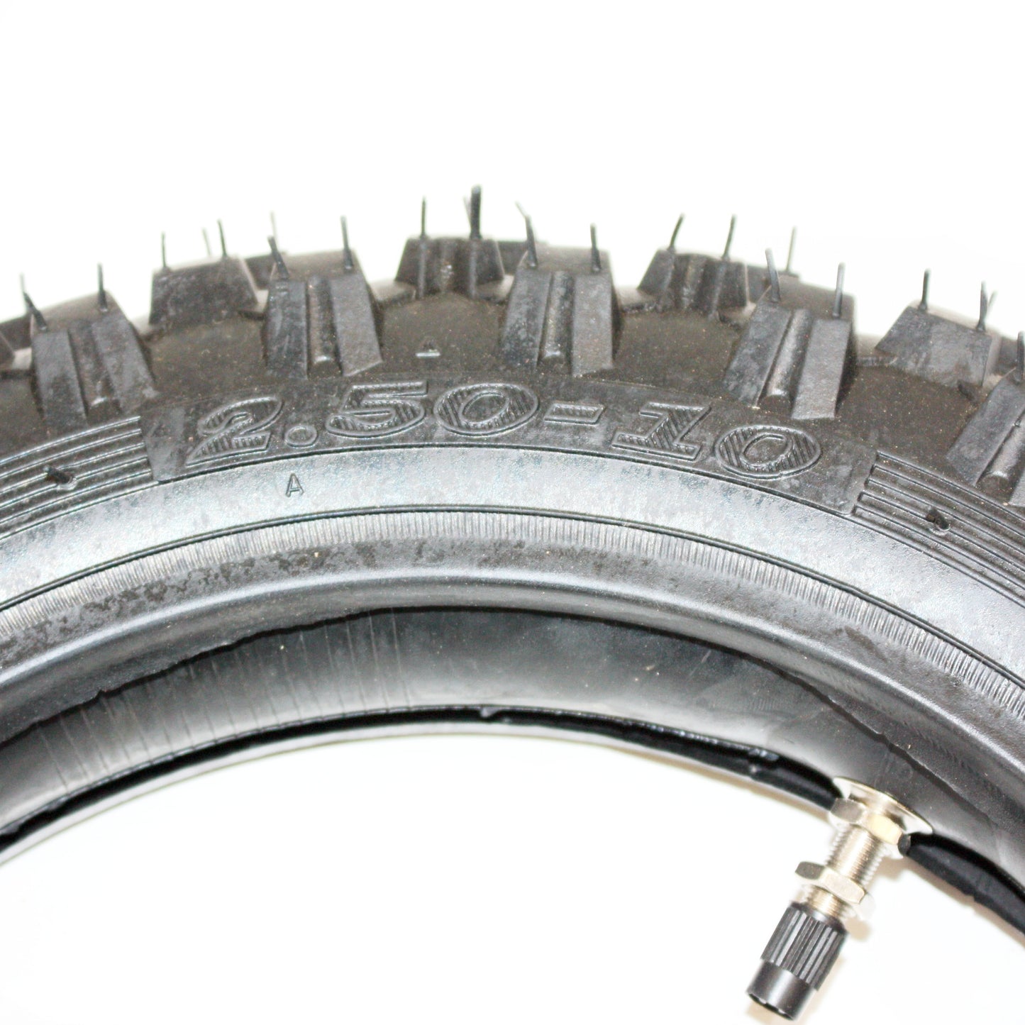 2.50- 10&quot; Front &amp; 3.00- 10&quot; 10 Inch Rear Knobby Tyre Tire Tube PIT PRO Dirt Bike