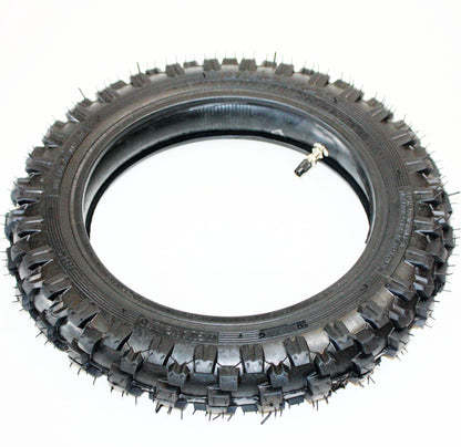 2.50 - 10 10&quot; Inch Front Knobby Tyre Tire + Tube PIT PRO Trail Dirt CRF50 Bike