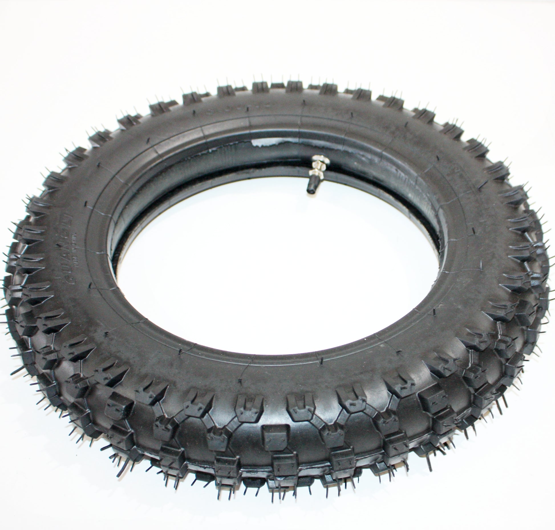 3.00 - 10&quot; 80/100 - 10 Inch Rear Knobby Tyre Tire + Tube PIT PRO Trail Dirt Bike