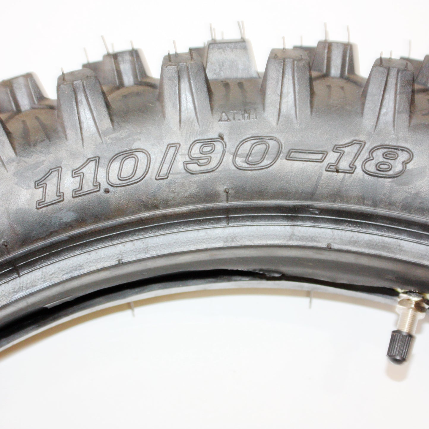 110/90 - 18&quot; 18 Inch Rear Back Knobby Tyre Tire + Tube PIT Trail MX Dirt Bike