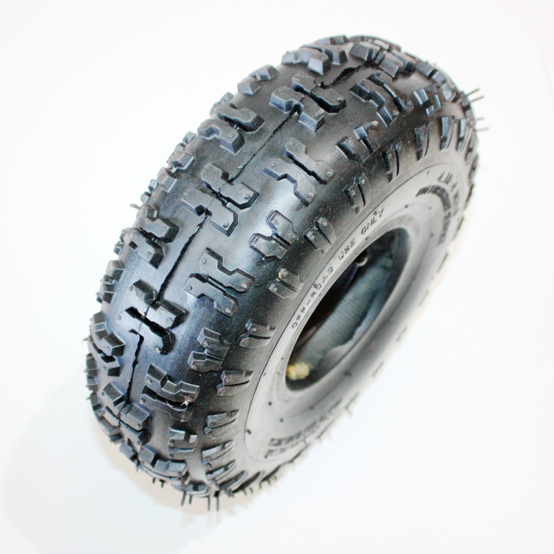 2PLY 3.50 / 4.10 - 4 4&quot; Inch Tyre Tire + Tube 47cc 49cc Mini Quad Dirt Bike ATV