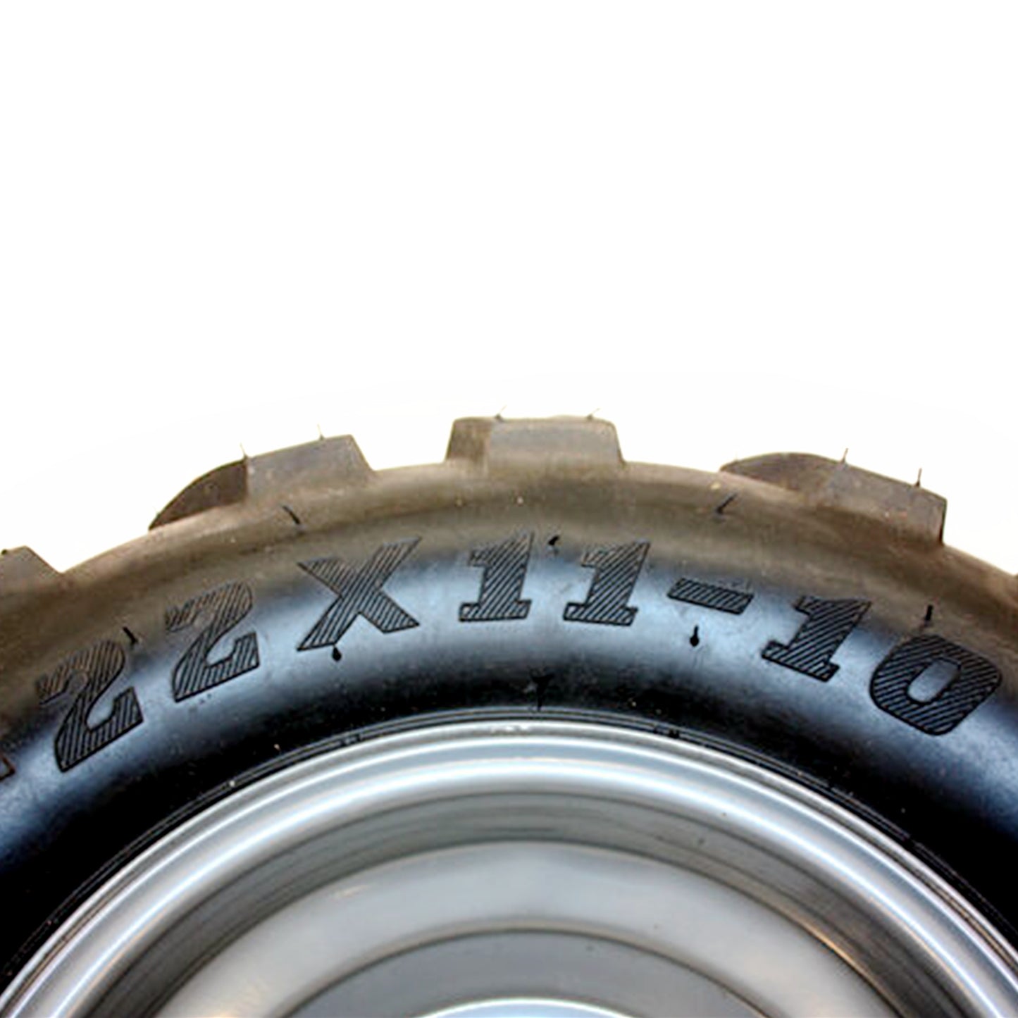 2X 22x11 - 10 inch Rear Wheel Rim Tyre Tire 200cc 250cc Quad Dirt Bike ATV Buggy