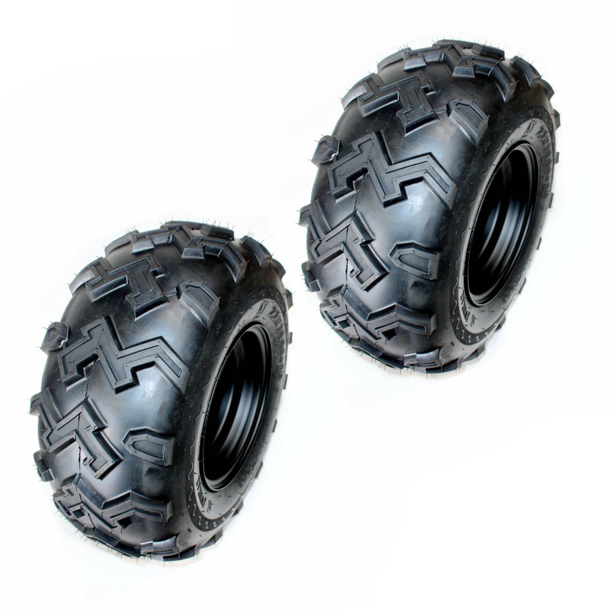 2X 22X10 - 10 inch Rear Wheel Rim Tyre Tire 150c 250cc Quad Dirt Bike ATV Buggy