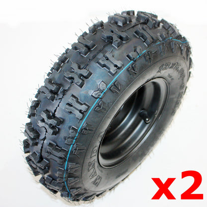 2X 13 x 5.00 - 6 inch Wheel Rim Tyre Tire 50cc 110cc Quad Dirt Bike ATV Buggy