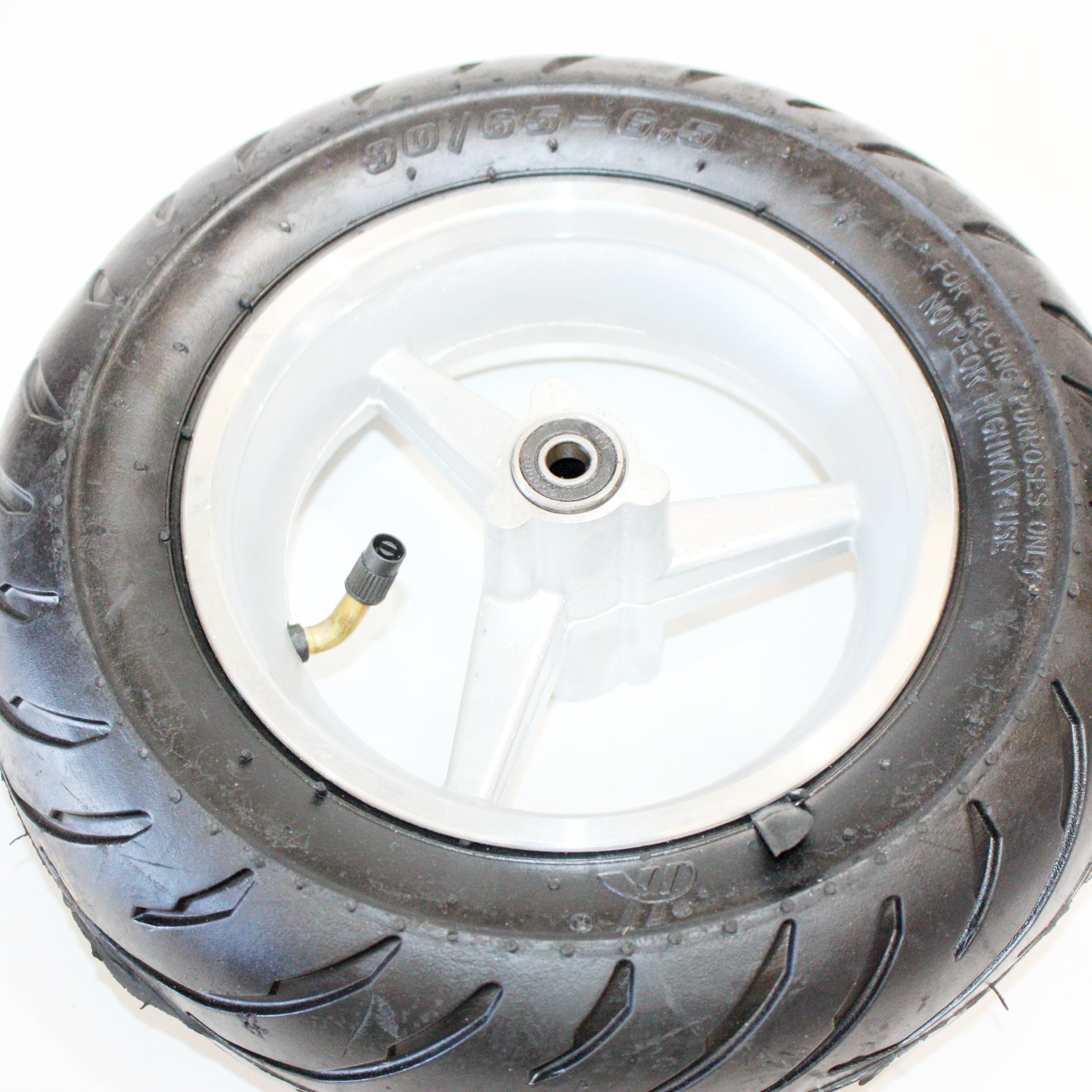 90/65 - 6.50 Front Wheel + Road Tyre Tire 49cc Mini Pocket Rocket PIT Dirt Bike