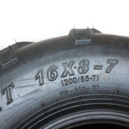 4X 4PLY 16 X 8 - 7 7" inch Front Rear Tyre Tire 125cc Quad Drit Bike ATV Buggy