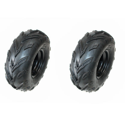 2X 16X8- 7 inch 3 Stud Wheel Rim Tyre Tire 110cc 125cc Quad Dirt Bike ATV Buggy