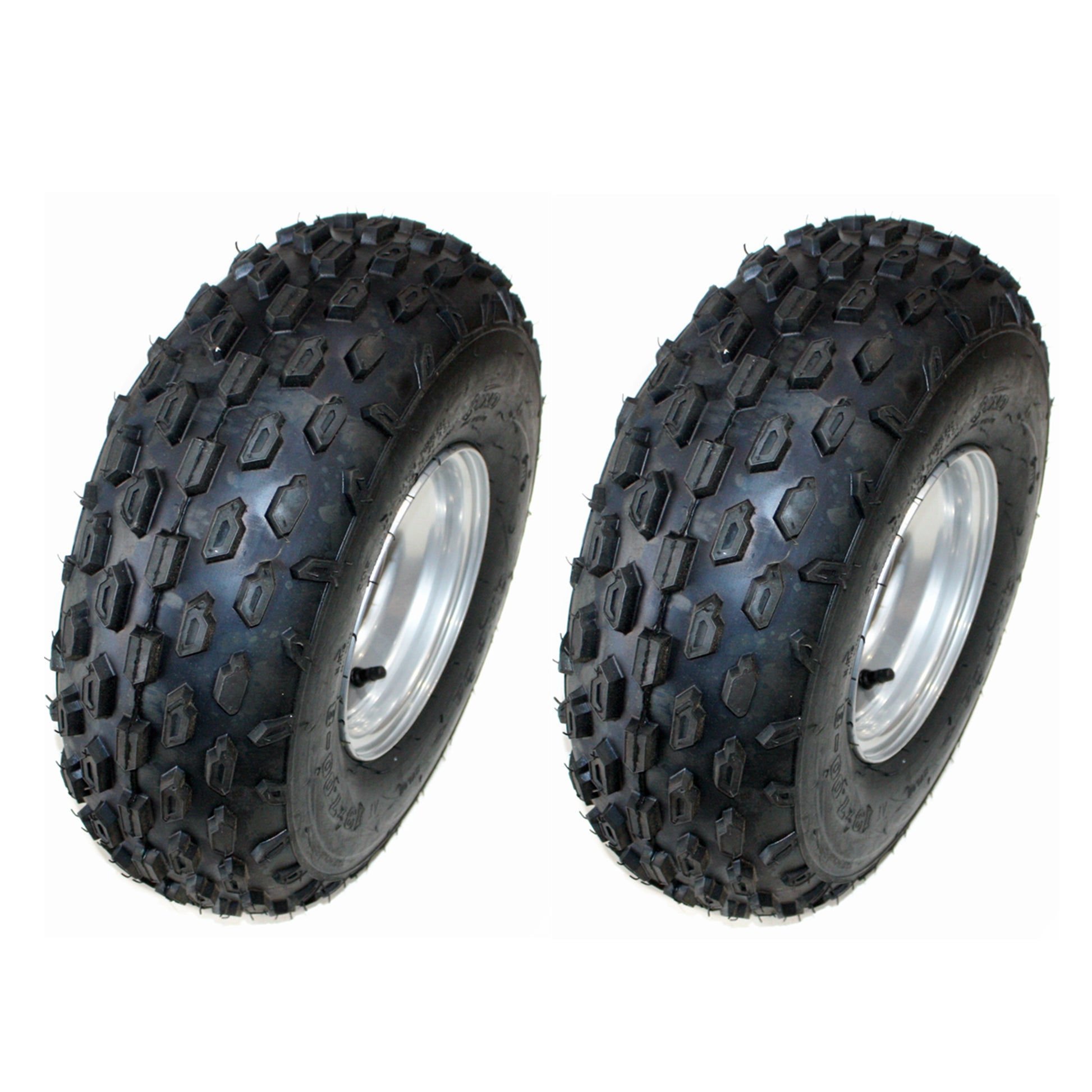 2X 19x7 - 8 8&quot; inch Front Wheel Rim + Tyre Tire 150cc Quad Dirt Bike ATV Buggy