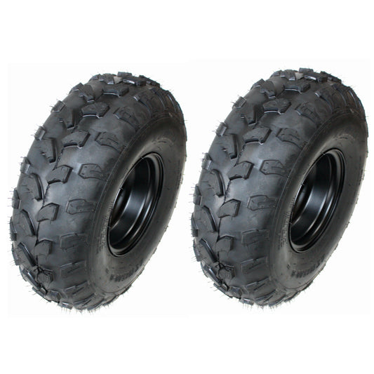 2X 145/70 - 6 inch 3 Stud Wheel Rim Tyre Tire 50c 110cc Quad Dirt Bike ATV Buggy