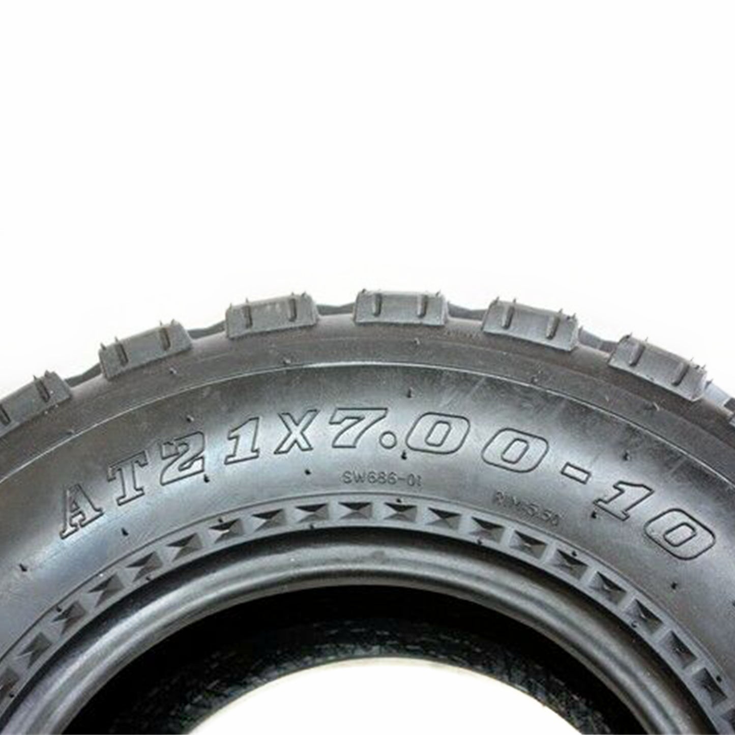 2X  4PLY 21X7 - 10 10&quot; inch Front Tyre Tire 200cc 250cc Quad Dirt Bike ATV Buggy