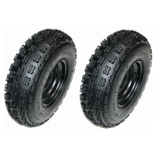 2X 21X7 - 10 inch Front Wheel Rim Tyre Tire 150cc 250cc Quad Dirt Bike ATV Buggy